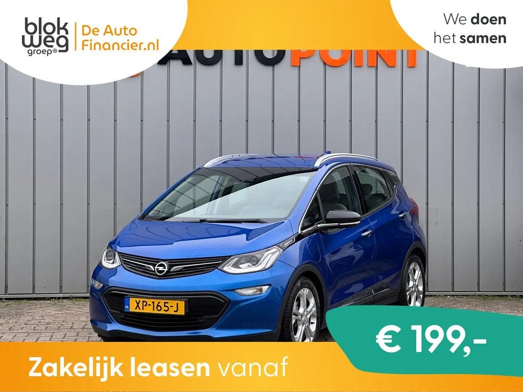 Opel Ampera-E Business executive 60 kWh SOH 100 € 14.943,0, Automaat, Gebruikt, Blauw, Adaptive Cruise Control