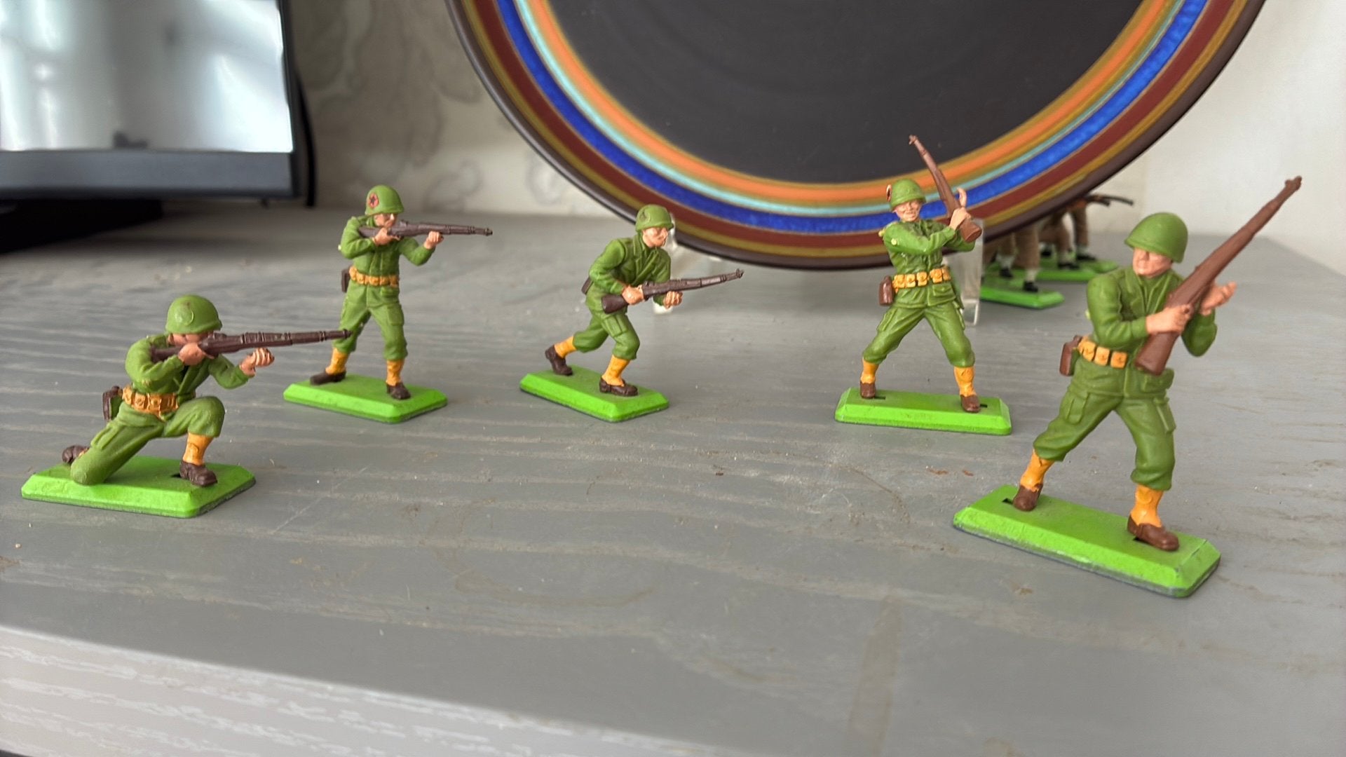 Militairen Amerikaans Britains, Ophalen of Verzenden, Zo goed als nieuw, 1:50 of kleiner