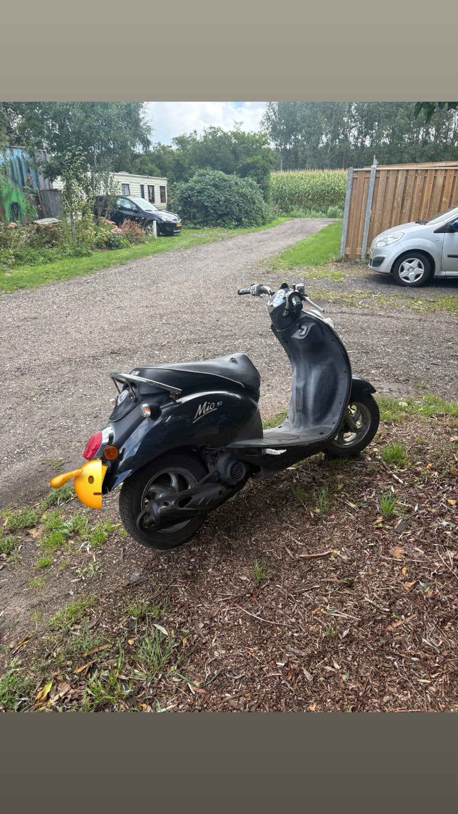 Sym mio zonder kenteken!, Ophalen, Zo goed als nieuw, Benzine