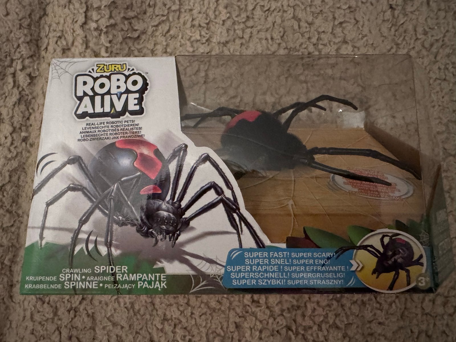 ZURU Robo Alive Kruipende Spin - Nieuw in verpakking, Ophalen of Verzenden, Nieuw, Jongen of Meisje