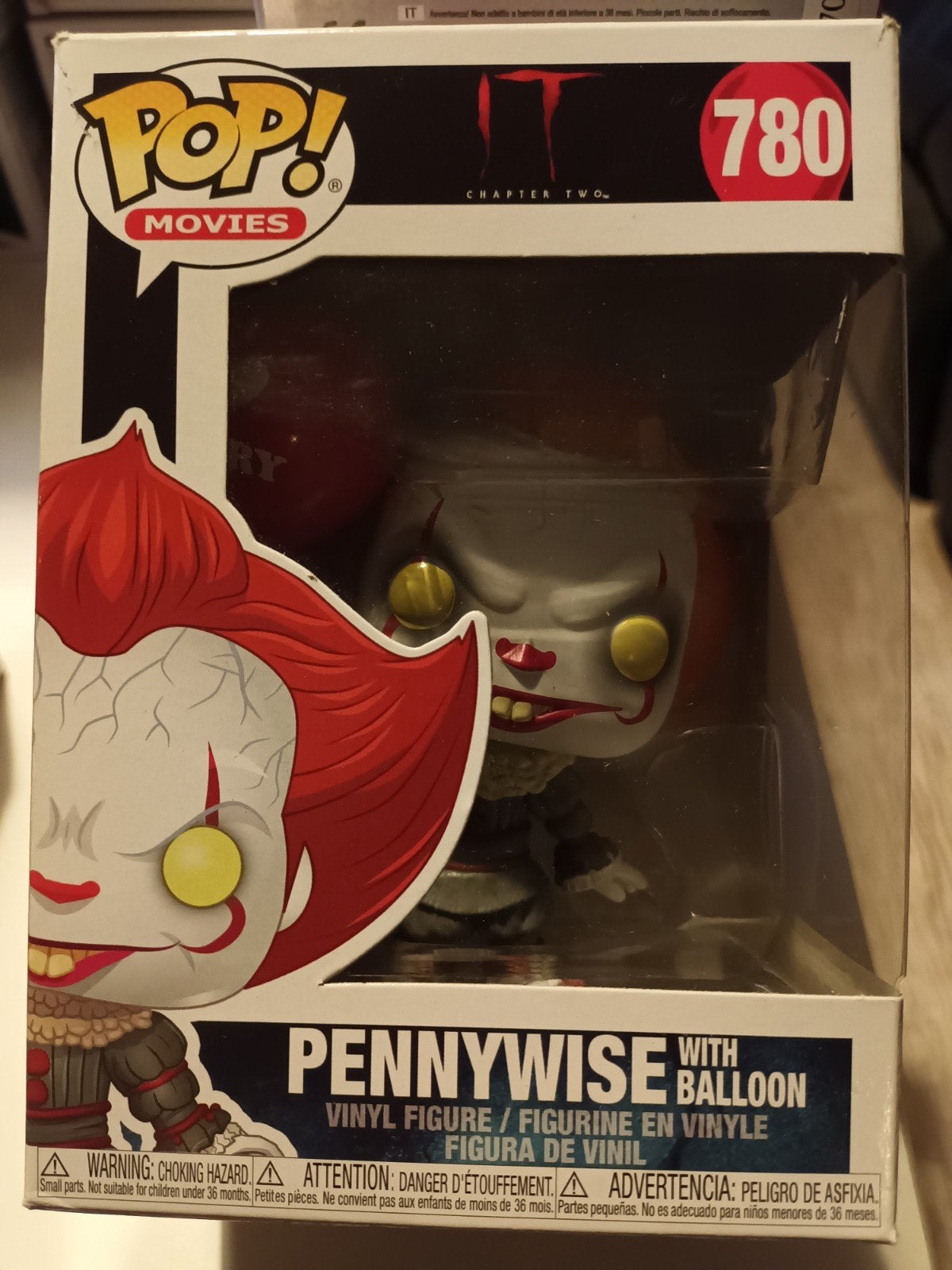 Funko Pop! Movies IT Chapter Two Pennywise with Balloon #780, Ophalen of Verzenden, Zo goed als nieuw