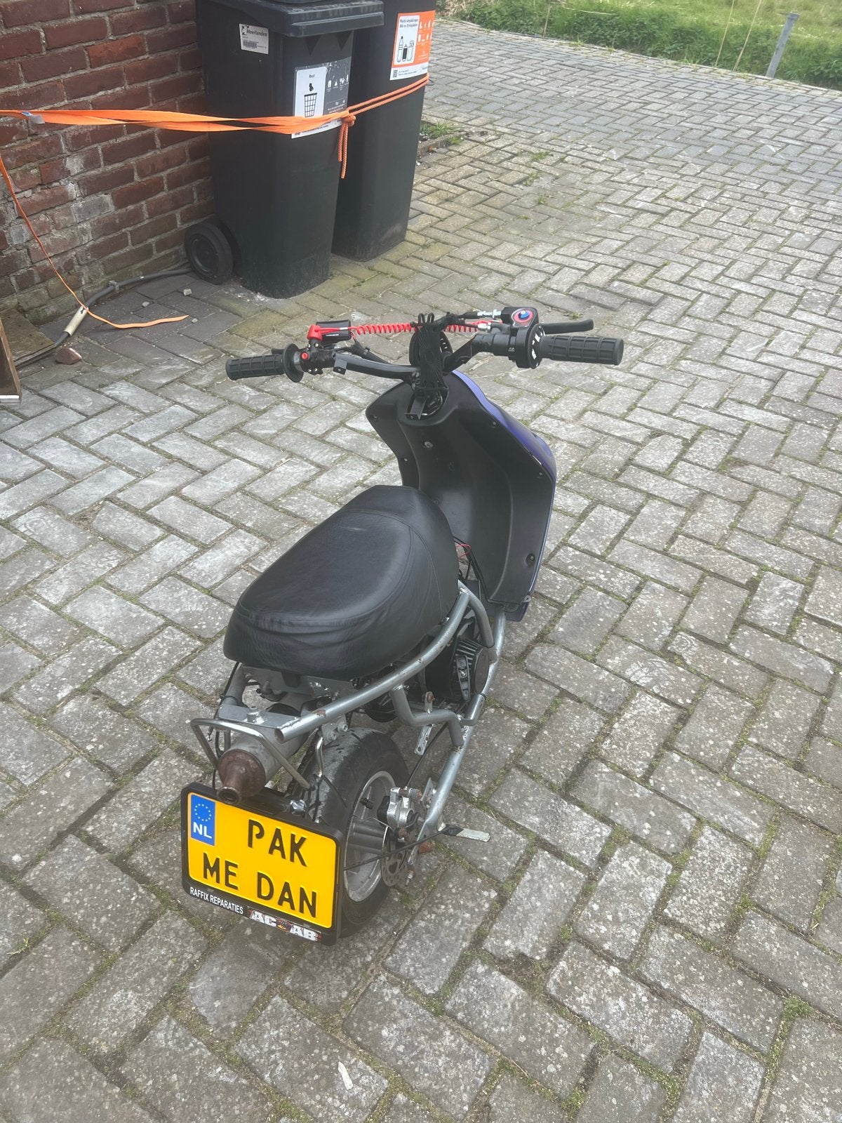Mini Scooter 50cc Snel - Recent Onderhoud en Upgrades, Ophalen, Gebruikt, Maximaal 45 km/u