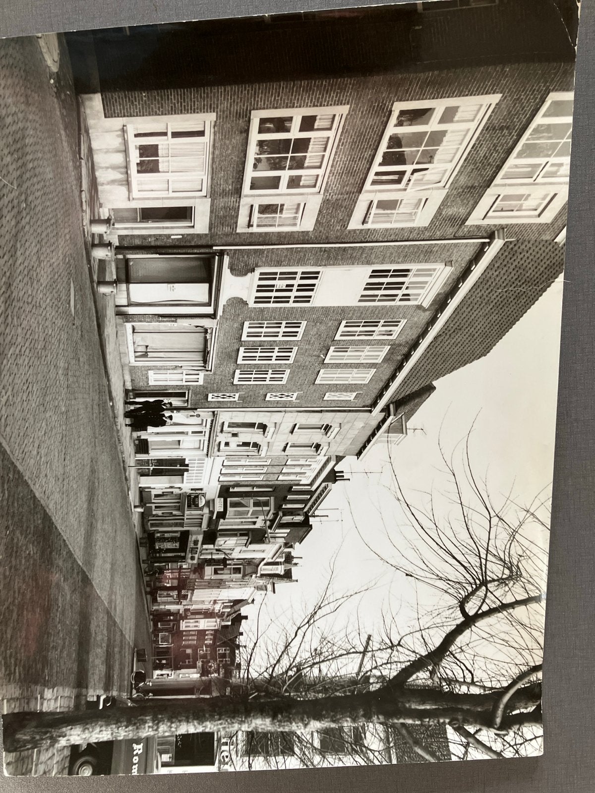 Zwart-wit foto Nieuwendijk Vlissingen, ca. 1960, Gebruikt, Verzenden, Foto, 1940 tot 1960