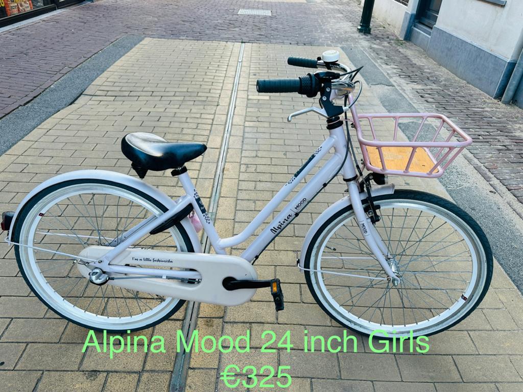Meisjesfietsen 16 18 20 22 24 26 28 inch. Cortina Alpina, Terugtraprem, 24 inch, Versnellingen, Ophalen of Verzenden