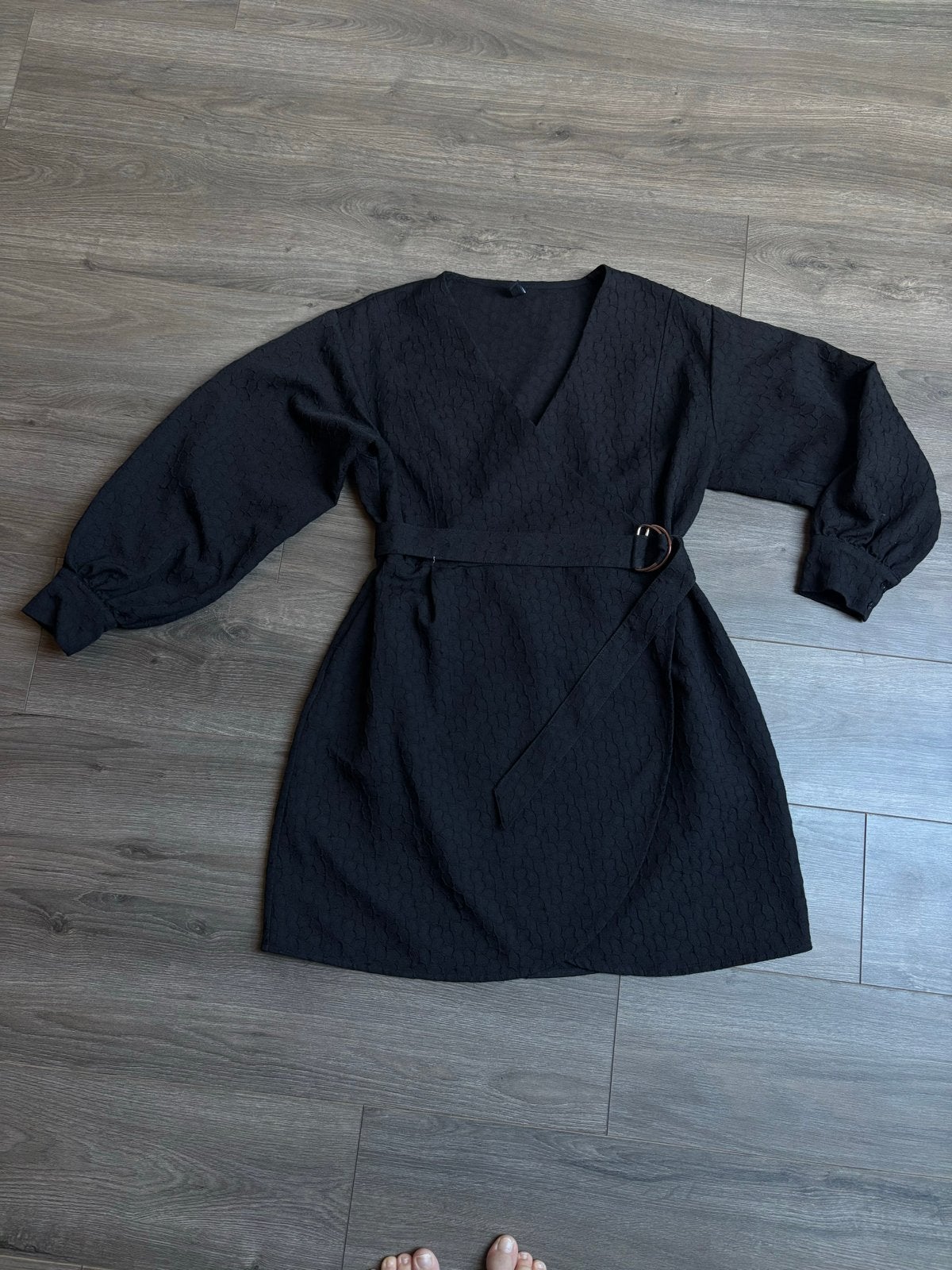 Shoeby nette jurk XL met riem, stevige stof, Ophalen of Verzenden, Zo goed als nieuw, Maat 46/48 (XL) of groter
