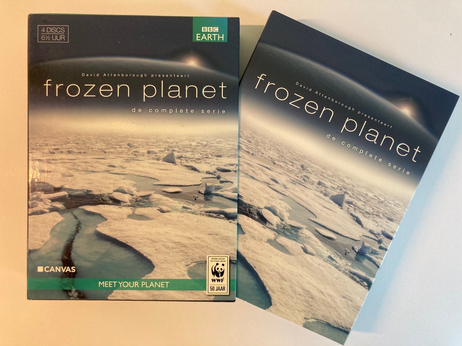 Frozen Planet, 2011 / 4x DVD / Digipak boxset / BBC Earth, Digipak, Alle leeftijden, Nederlands, Natuur