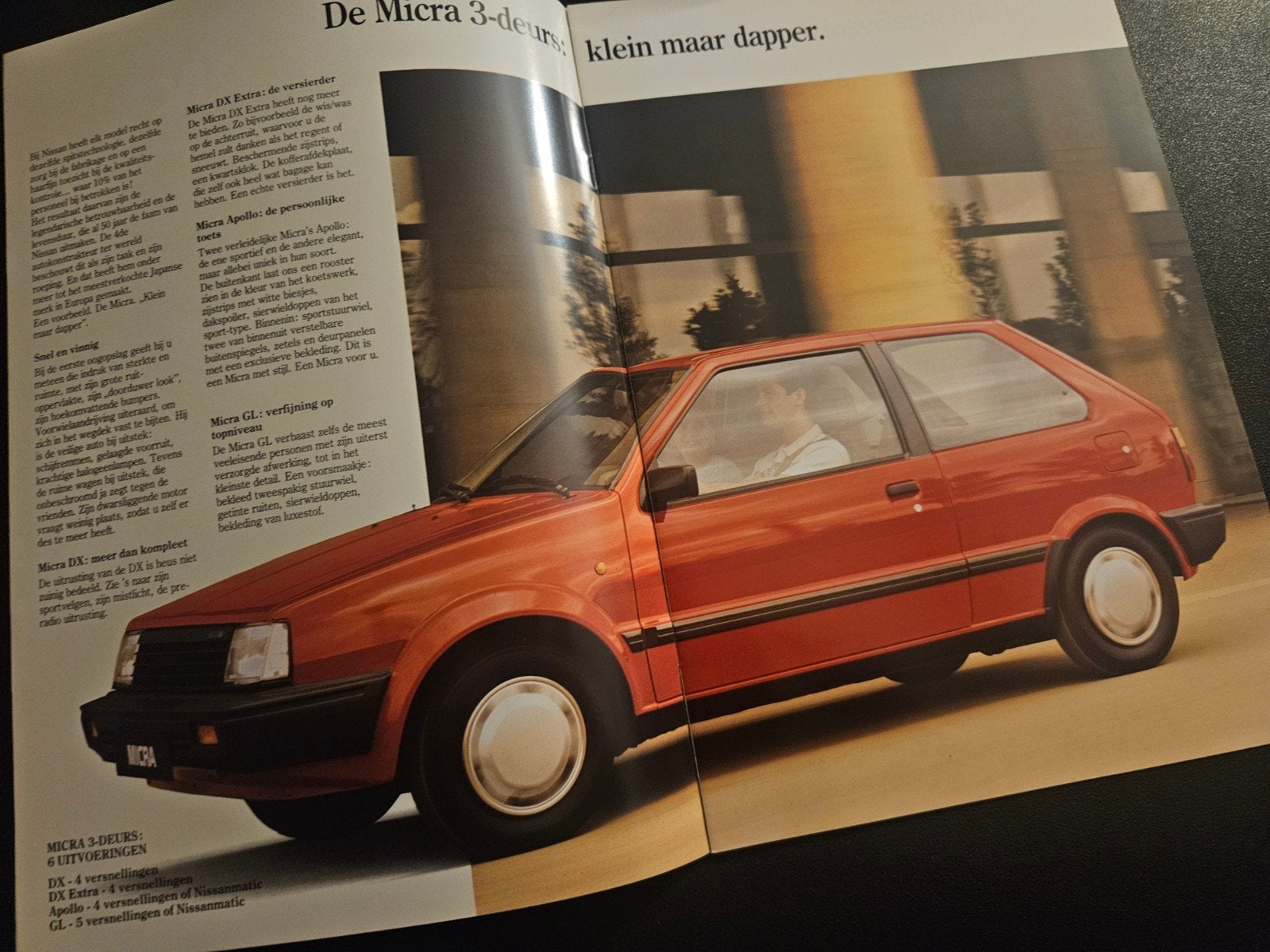 Brochure Nissan Micra 1988, Ophalen of Verzenden, Zo goed als nieuw, Nissan