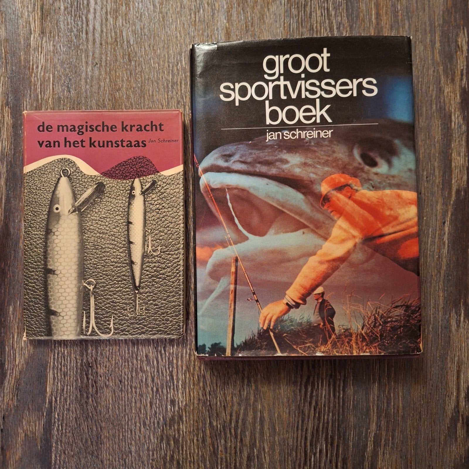 2 Boeken Jan Schreiner zie foto's, Ophalen of Verzenden, Boek of Tijdschrift