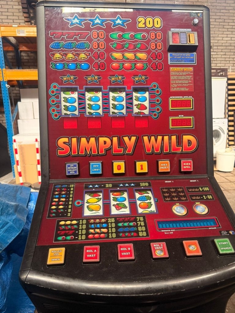 simply wild en photoplay, Verzamelen, Automaten | Gokkasten en Fruitautomaten, Euro, Ophalen, Gebruikt