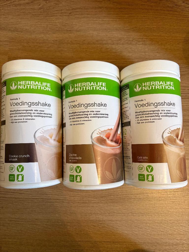 Herbalife Formula 1 shakes; verschillende smaken, Sport en Fitness, Ophalen of Verzenden, Nieuw, Poeder of Drank