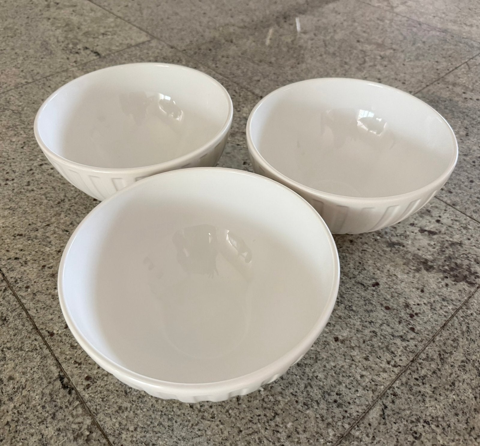 Wedgwood Every Day Black & White kommen set, Ophalen, Zo goed als nieuw, Porselein, Kom(men)
