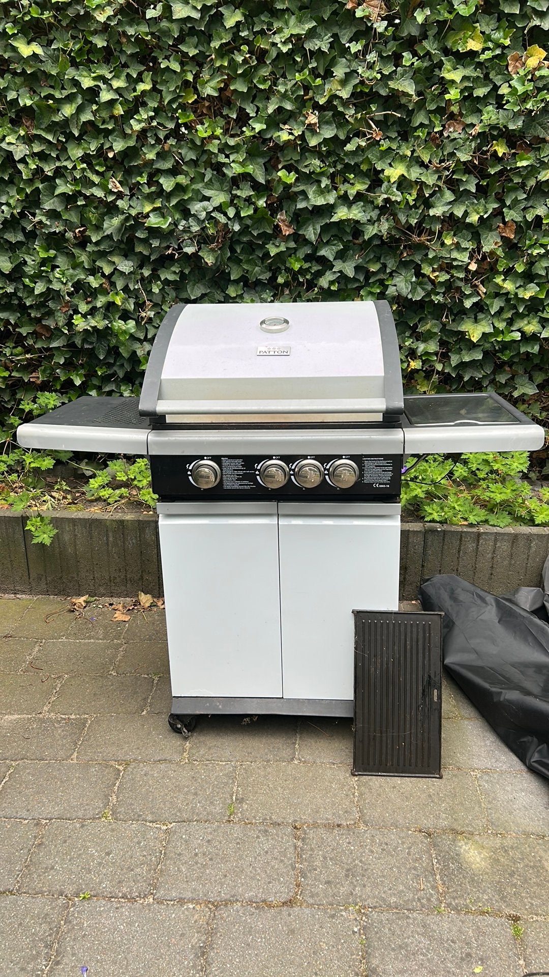 Patton gasbarbecue, Ophalen, Gebruikt