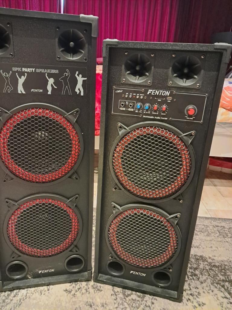 Fenton SPB-210 Multimedia Audio Center Party Speakers, Audio, Tv en Foto, Luidsprekers, Overige merken, Gebruikt, Ophalen of Verzenden