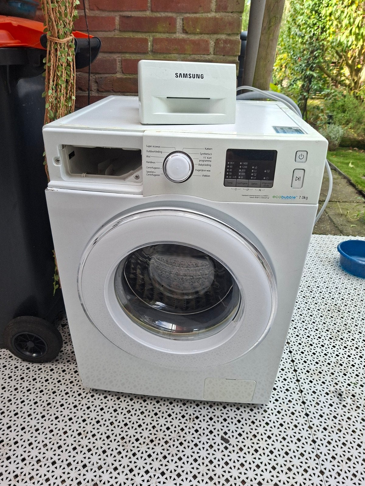Samsung EcoBubble 7.0 kg Wasmachine - Voorlader, Ophalen, 6 tot 8 kg, Voorlader, 85 tot 90 cm