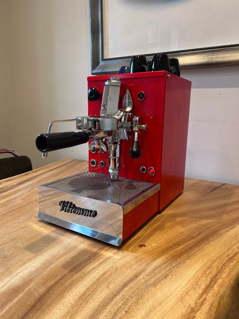 Vibiemme Domobar E61 – Gereviseerd – Scharlakenrood, 10 kopjes of meer, Ophalen, Refurbished, Koffiemachine