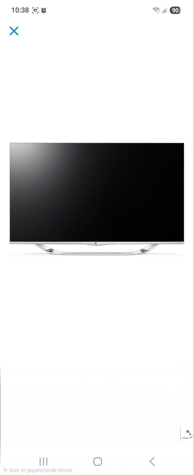 LG 47 inch Smart TV 3D - Perfect voor TV en Gamen, Ophalen, Gebruikt, 100 cm of meer, LG