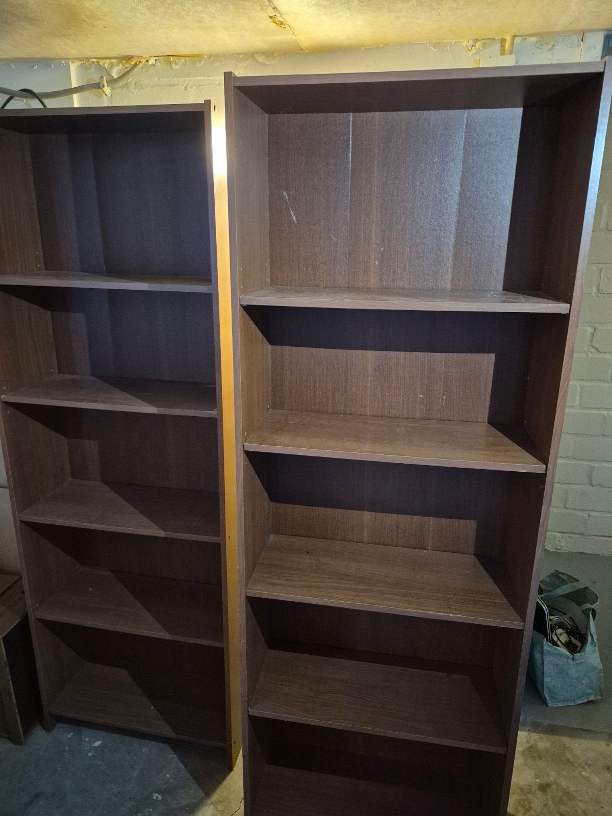 Billy boekenkast bruin, Huis en Inrichting, Ophalen, Gebruikt, 50 tot 100 cm, 150 tot 200 cm