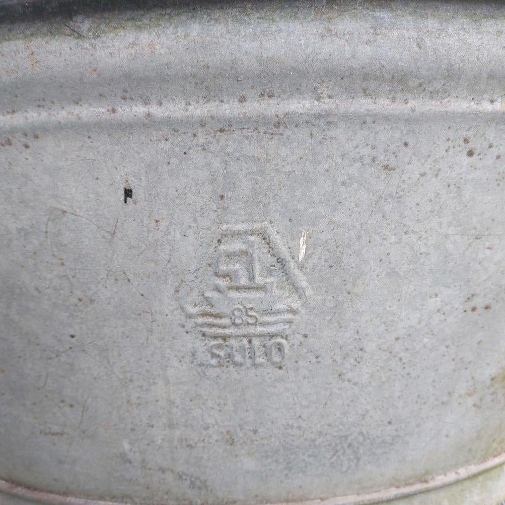 Zinken waskuip, Antiek en Kunst, Ophalen