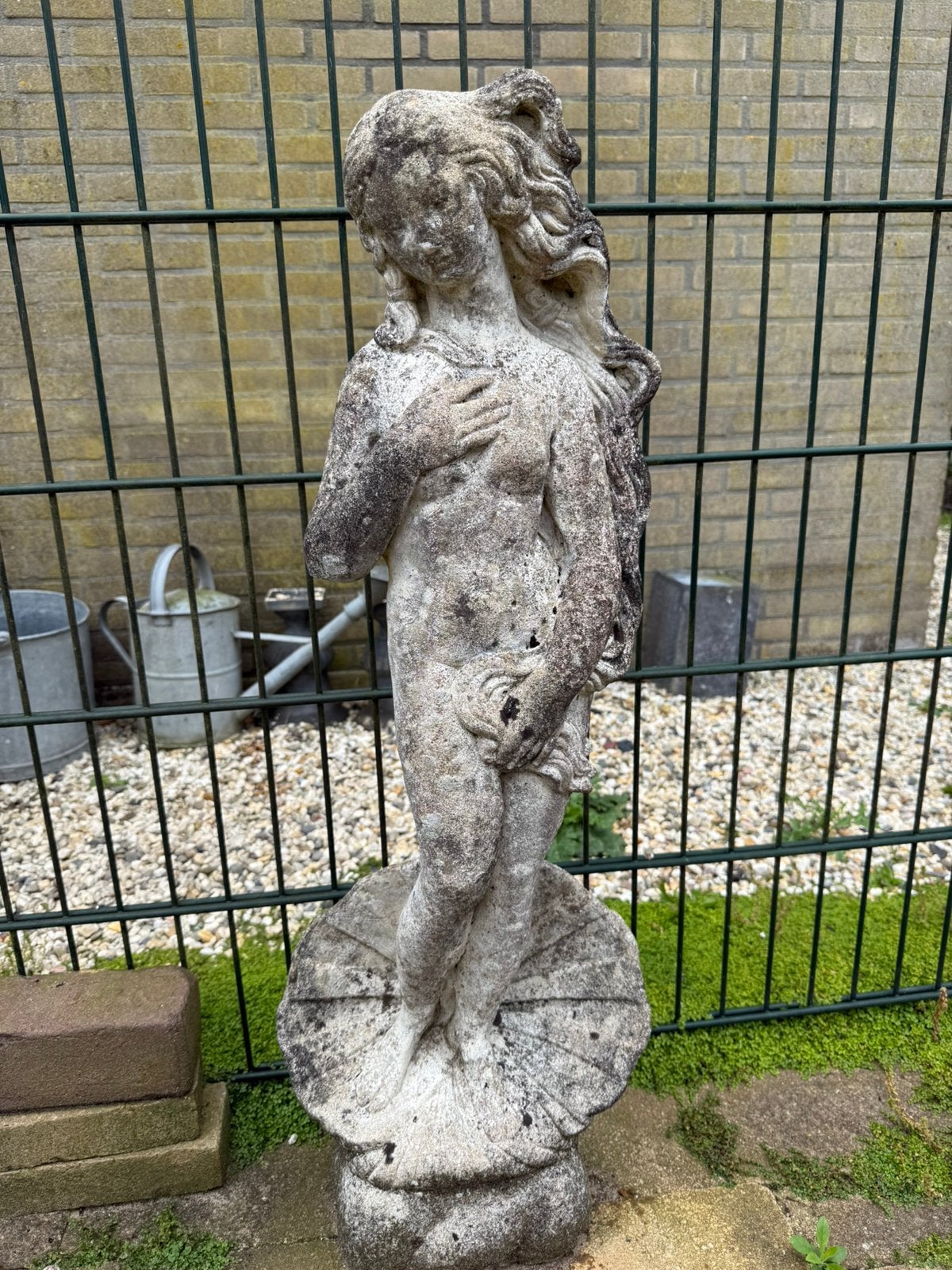 Betonnen tuinbeeld Venus oud, Tuin en Terras, Tuinbeelden, Ophalen