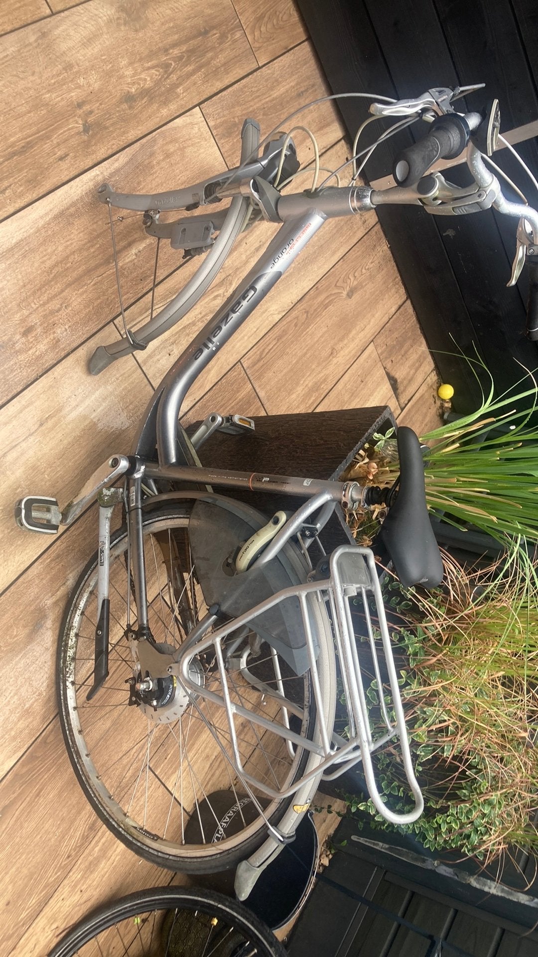 Gazelle orange e bike voor onderdelen, Fietsen en Brommers, Elektrische fietsen, 51 tot 55 cm, Ophalen, Zo goed als nieuw, Gazelle