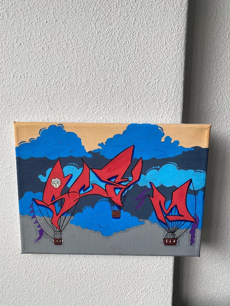 Schilderij, Antiek en Kunst, Kunst | Schilderijen | Modern, Ophalen