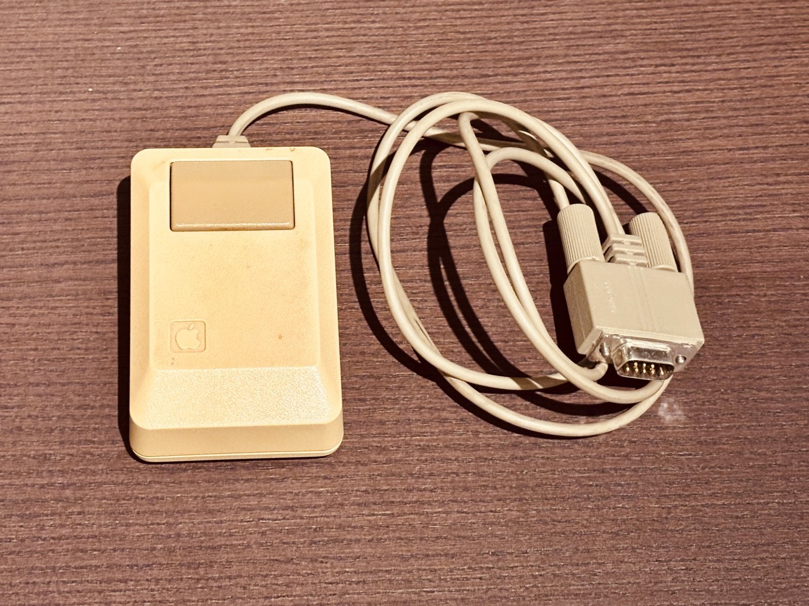 Vintage Apple Macintosh muis (M0100) voor 128k, 512k, Plus, Ophalen of Verzenden, Gebruikt, Bedraad, Muis