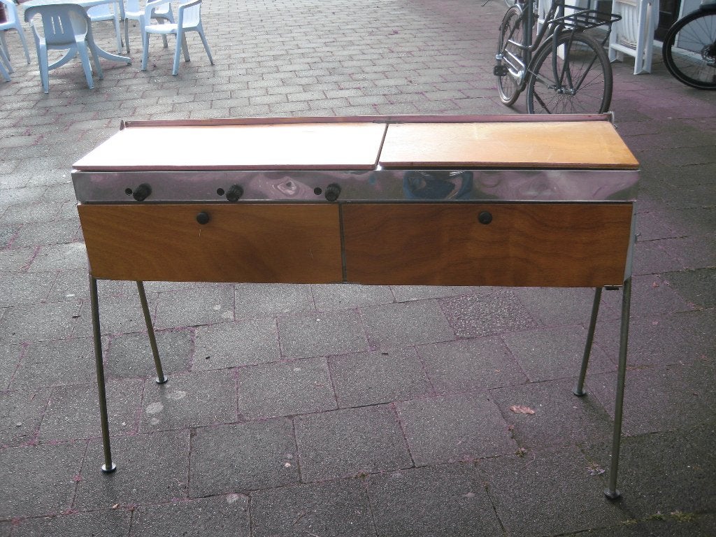 te koop buitenkeuken met 3 pits gasstel en spoelbak, Caravans en Kamperen, Kampeeraccessoires, Ophalen, Gebruikt
