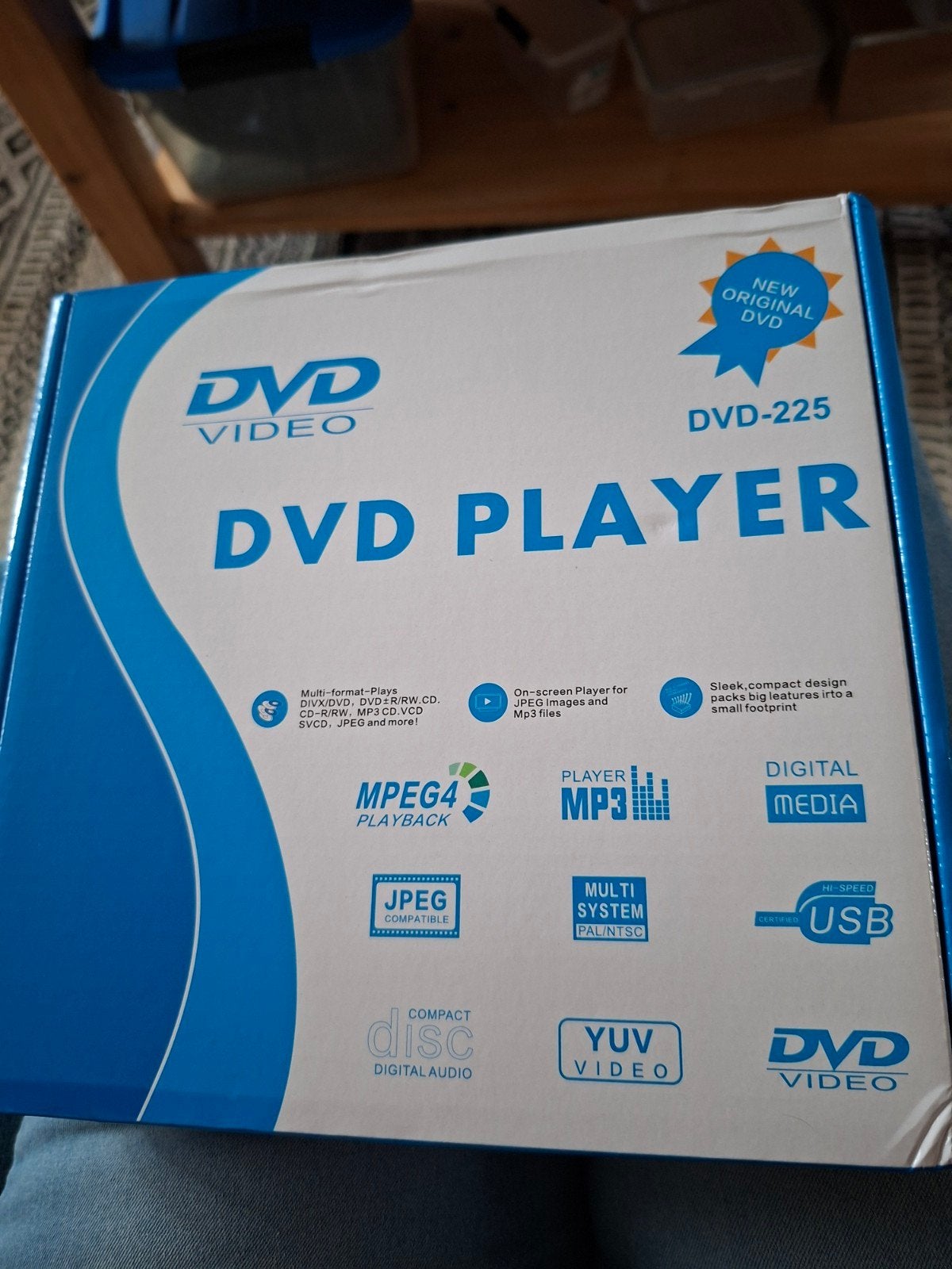 Nieuwe DVD Speler DVD-225 met afstandsbediening, Audio, Tv en Foto, Dvd-spelers, Ophalen of Verzenden, Nieuw, Dvd-speler, Overige merken