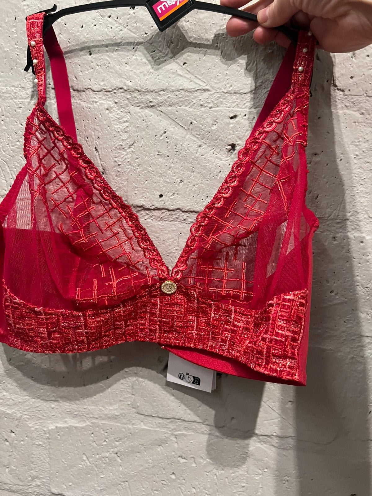 Louisa Bracq bh zonder beugel  NIEUW!! Nu €45,-, Ophalen of Verzenden, Zwart, BH