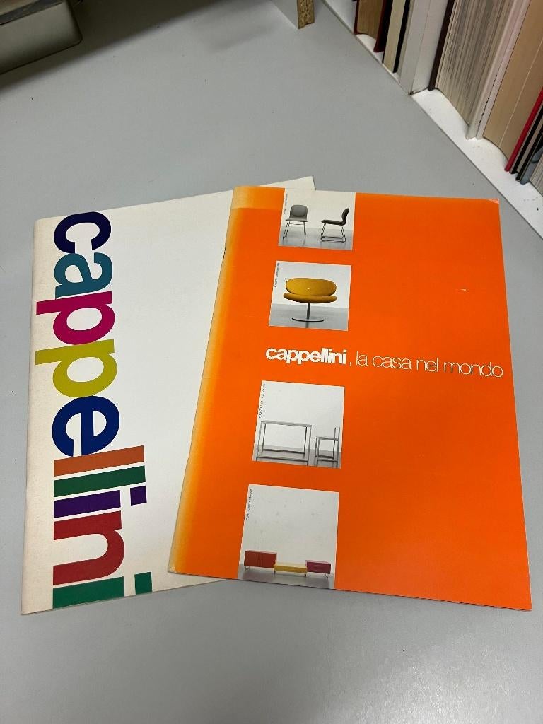 Cappellini 2 brochures, Ophalen of Verzenden, Gelezen, Overige gebieden