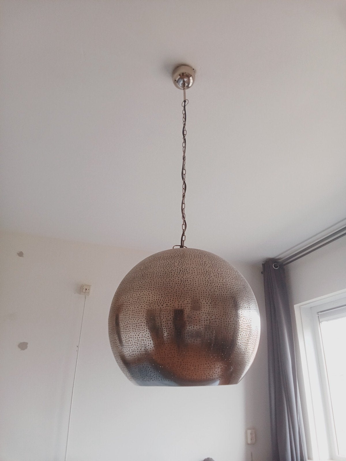 Oosterse Hanglamp filigrain, Ophalen of Verzenden