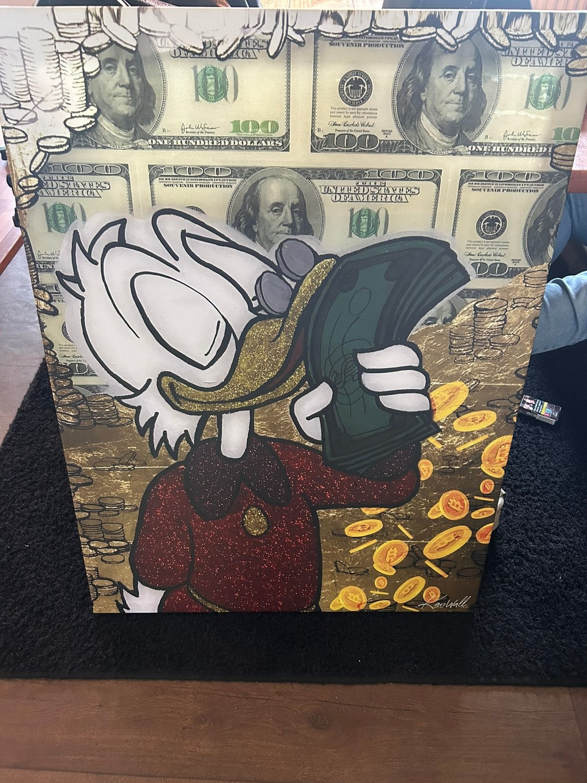 Kanwall canvas 75 x 100, Ophalen of Verzenden, Zo goed als nieuw, Schilderij