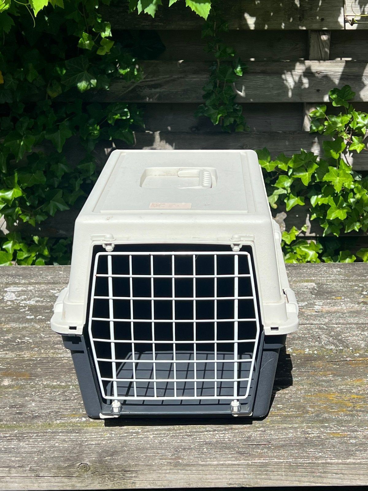 Reismandje voor kat of kleine hond, Ophalen, Gebruikt, Minder dan 75 cm, Minder dan 65 cm