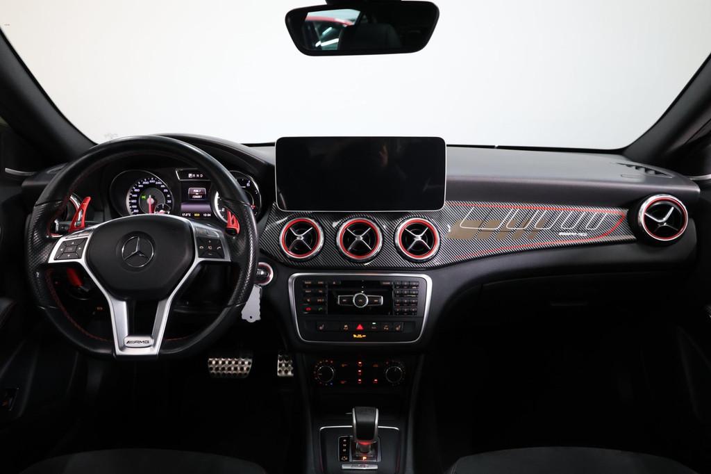 Mercedes-Benz GLA-klasse AMG 45 4MATIC Edition 1 LED/PANO/CA, Auto's, Mercedes-Benz, Gebruikt, Euro 6, 4 cilinders, Wit