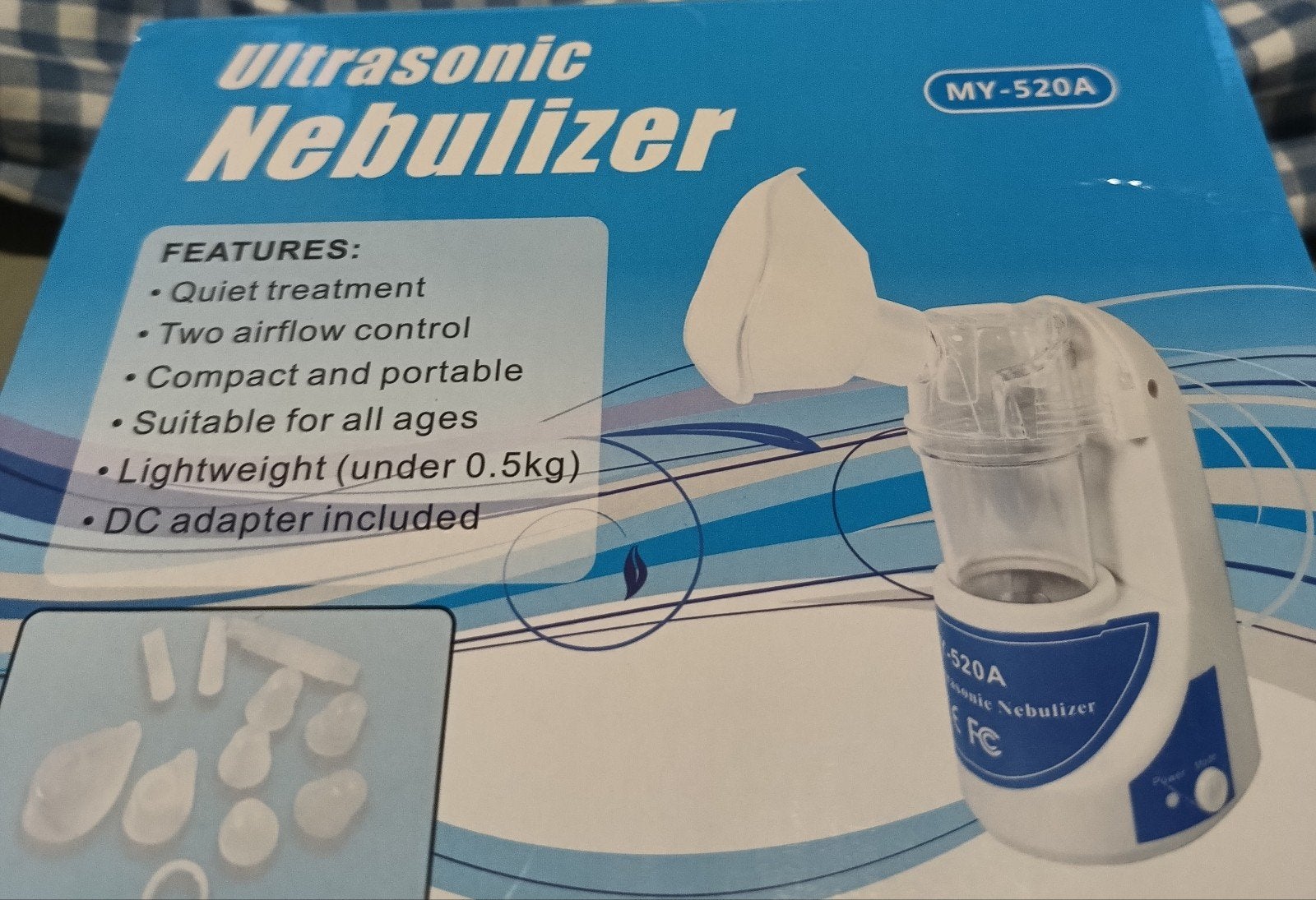 Nebulizer geluidsarme vernevelaar, Ophalen of Verzenden, Nieuw, Overige typen