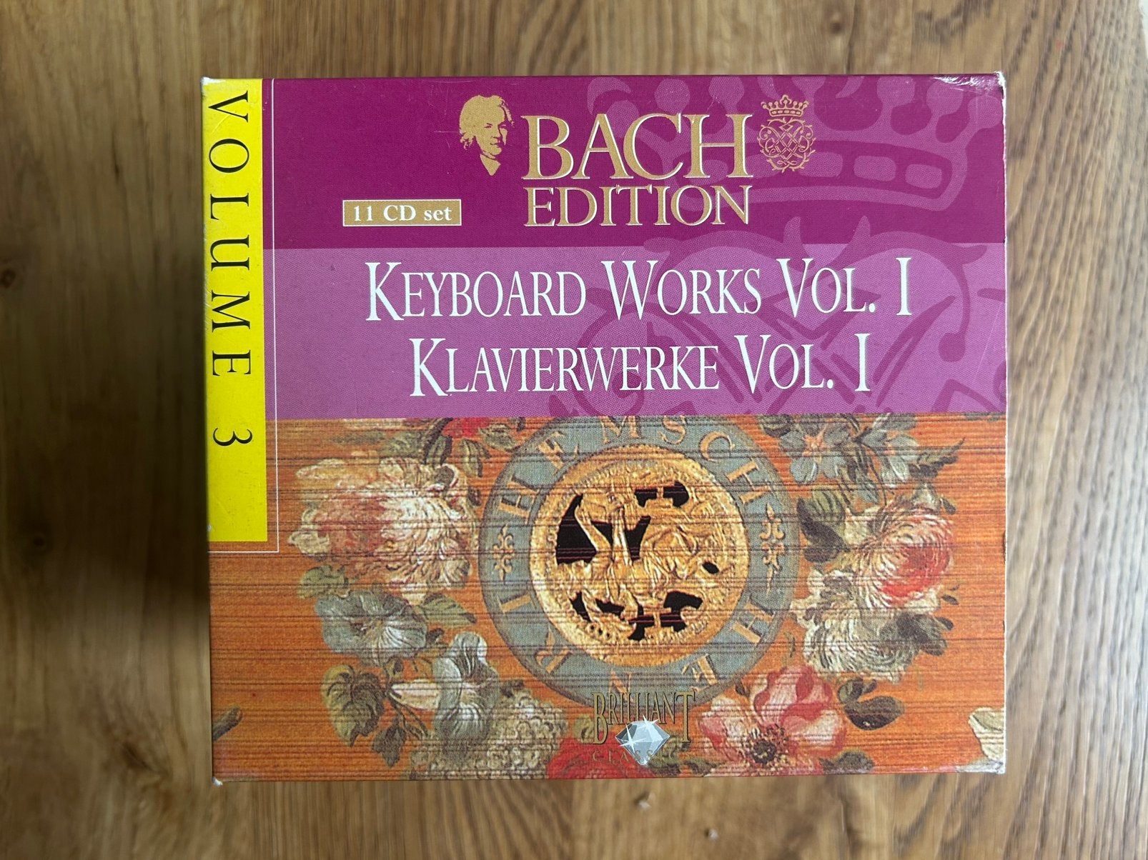 Bach, 11 cd box, volume 3, Cd's en Dvd's, Cd's | Klassiek, Overige typen, Ophalen of Verzenden, Zo goed als nieuw, Barok