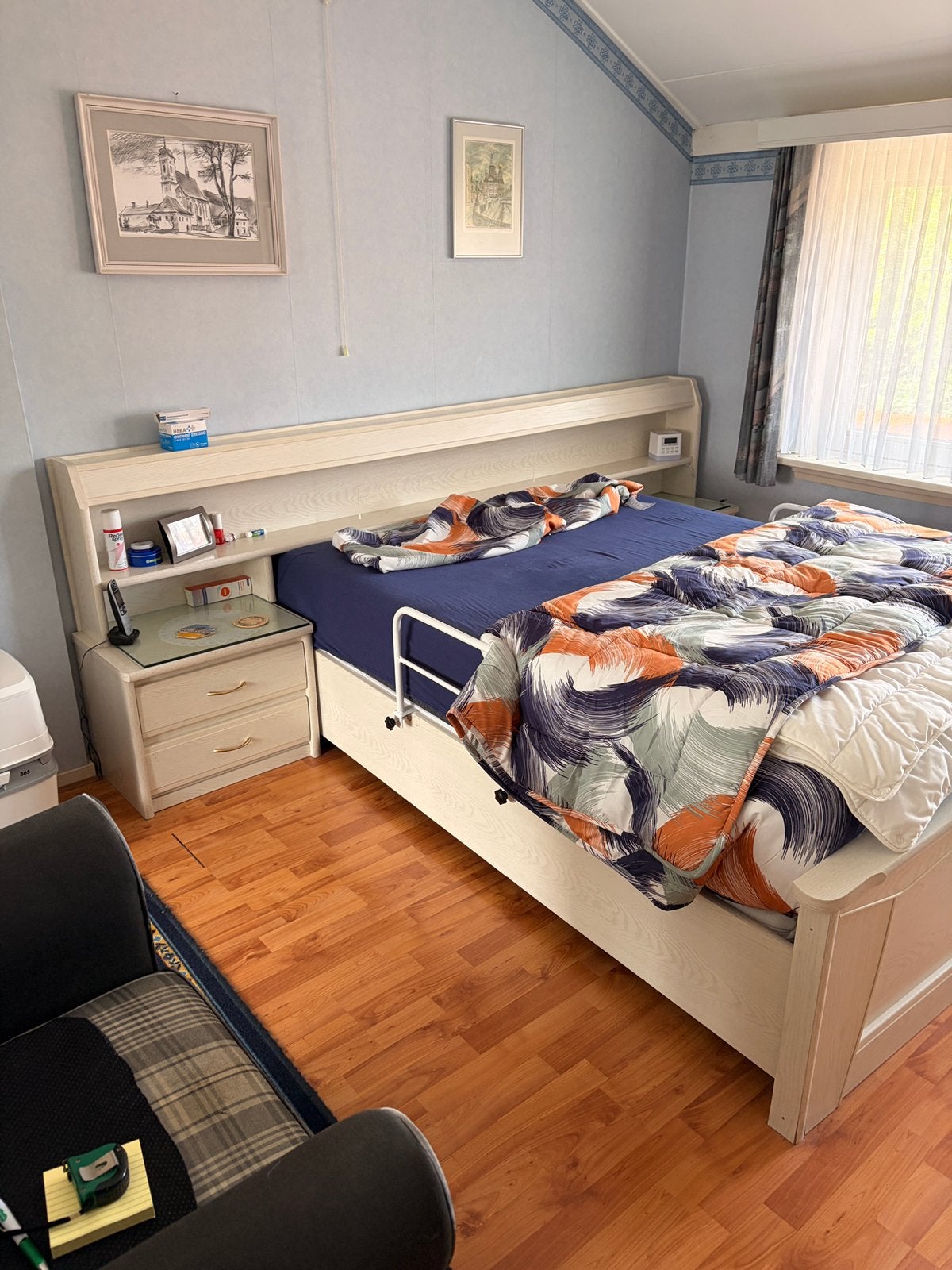 Nette slaapkamer inrichting, Ophalen, Zo goed als nieuw, Tweepersoons