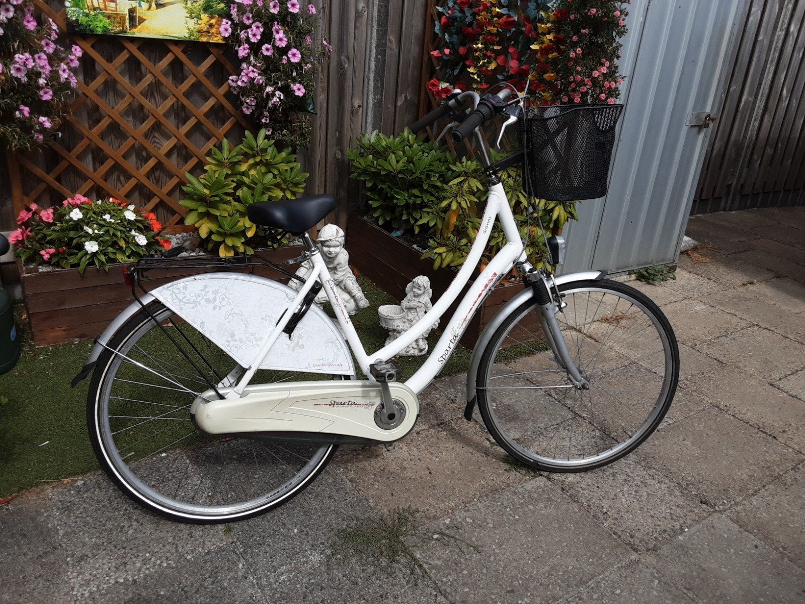 damesfiets, Fietsen en Brommers, Fietsen | Dames | Damesfietsen, Ophalen, Sparta, Versnellingen, Trommelrem