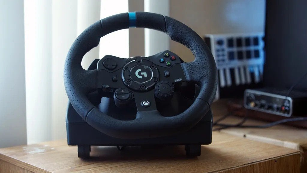 Logitech G923 Trueforce Racing Stuur voor Xbox, Spelcomputers en Games, Ophalen of Verzenden, Zo goed als nieuw, Stuurtje of Sportattribuut