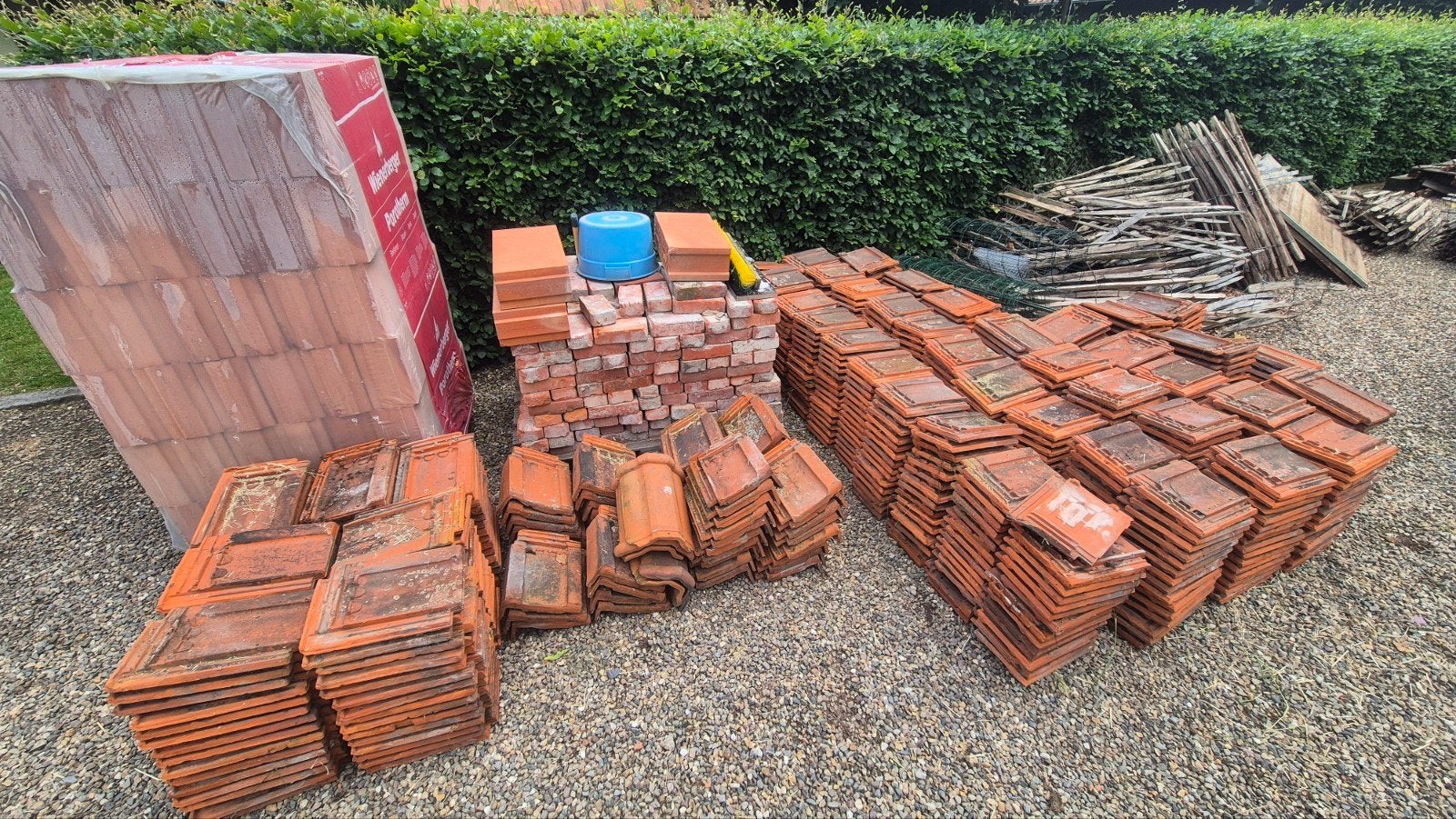 JAC Laumans dakpannen - Gebruikt, in goede staat, Gebruikt, Steen of Klei, Ophalen of Verzenden, 15 m² of meer