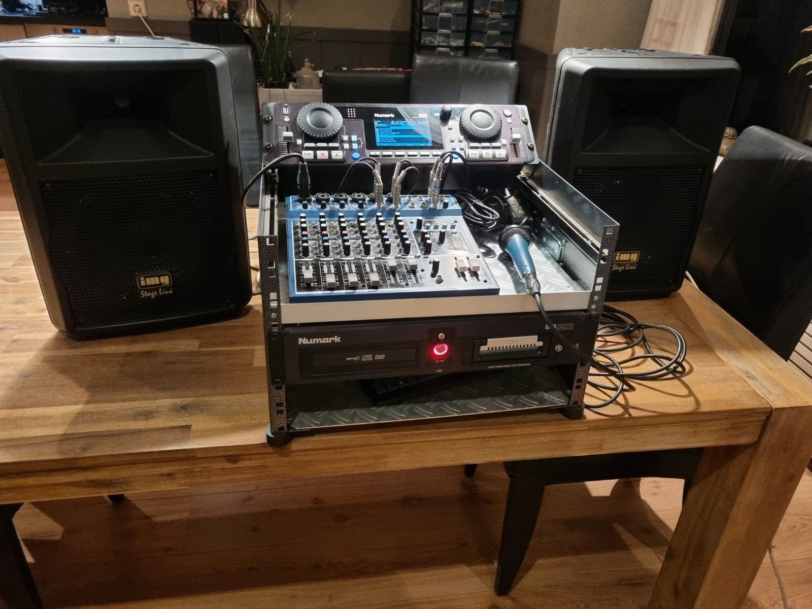 Professionele zanginstallatie, Muziek en Instrumenten, Ophalen, Zo goed als nieuw, Minder dan 5 kanalen