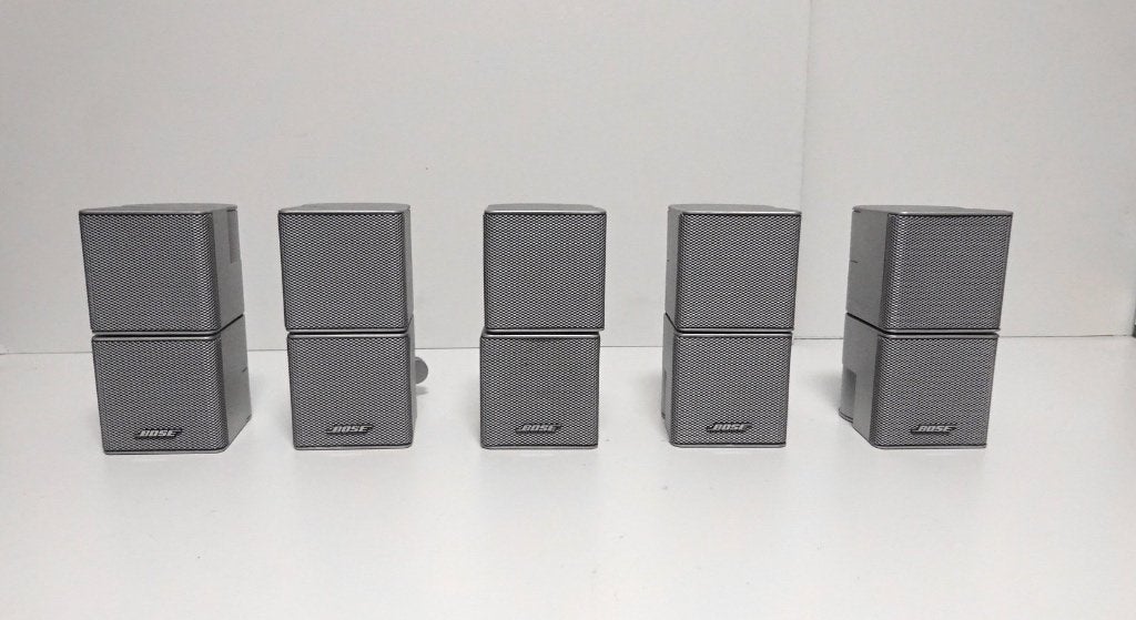 Bose 5-delige Juwel Cubes speakerset, inclusief muurbeugels, Overige merken, 70 watt of meer, Ophalen of Verzenden, Zo goed als nieuw