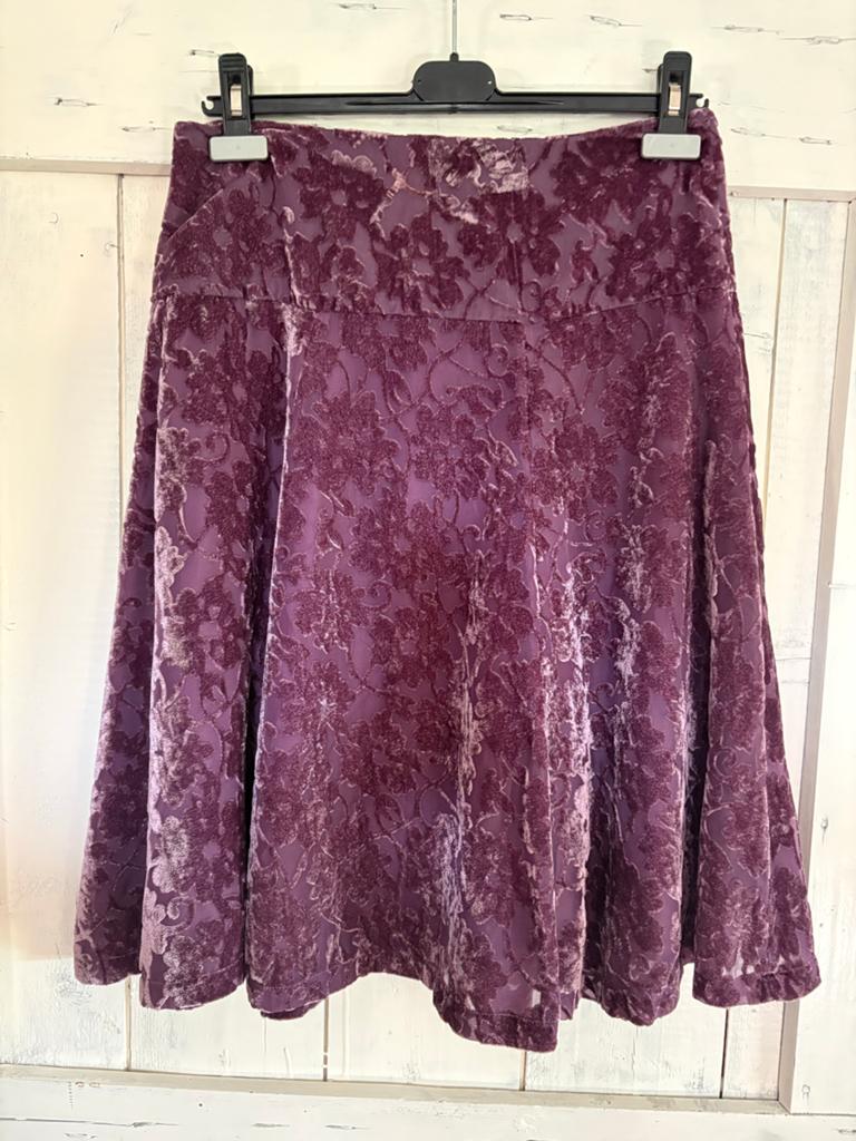 Bona Parte fluwelen rok maat 38, Kleding | Dames, Maat 38/40 (M), Paars, Ophalen of Verzenden, Zo goed als nieuw