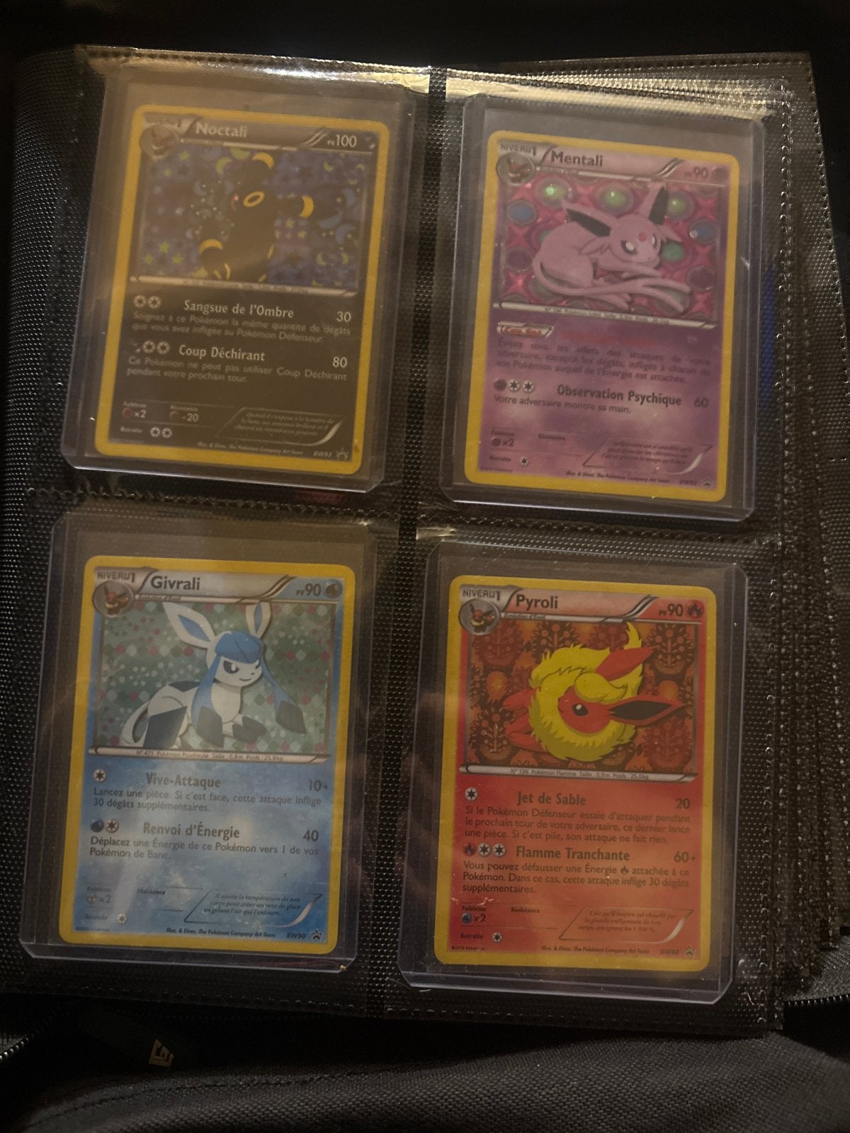 Pokémon Kaarten Collectie/Map, Ophalen of Verzenden, Zo goed als nieuw, Meerdere kaarten