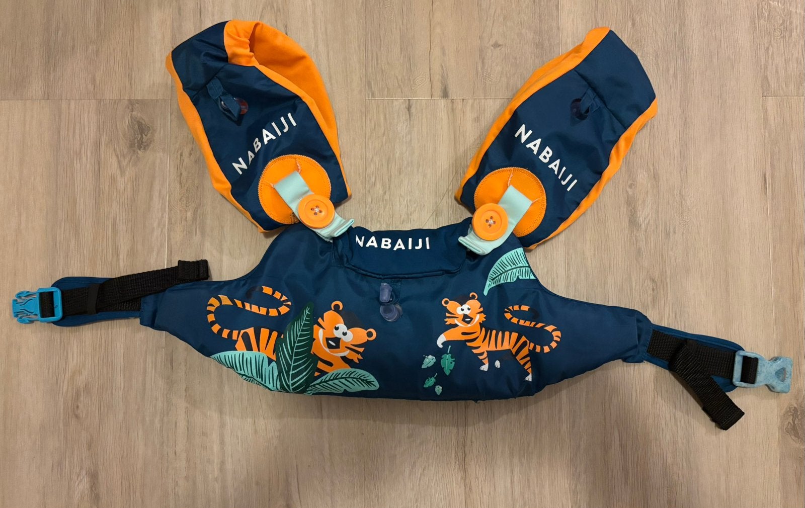 NABAIJI zwembandjes puddle jumper 15-30kg zgan, Jongen of Meisje, One size, Ophalen of Verzenden, Zo goed als nieuw