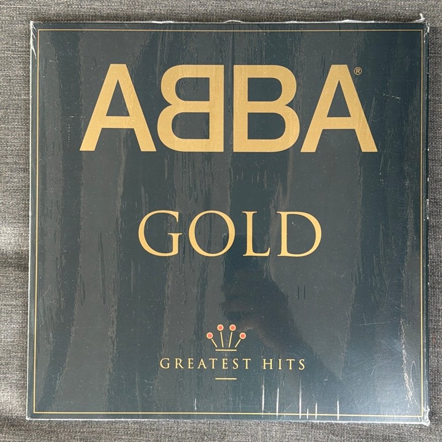 2 LP ABBA Gold “greatest hits” (gold vinyl), Inclusief binnenhoes, Ophalen of Verzenden, Gebruikt, 12 inch