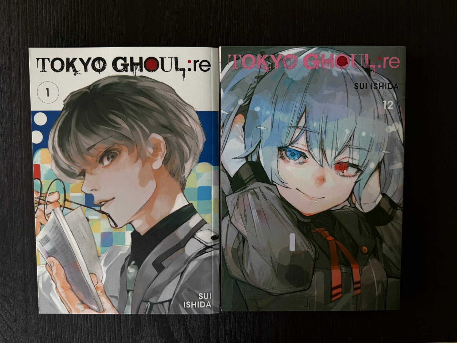 Tokyo Ghoul RE volume #1 & #12, Boeken, Meerdere comics, Verzenden, Zo goed als nieuw, Japan (Manga)