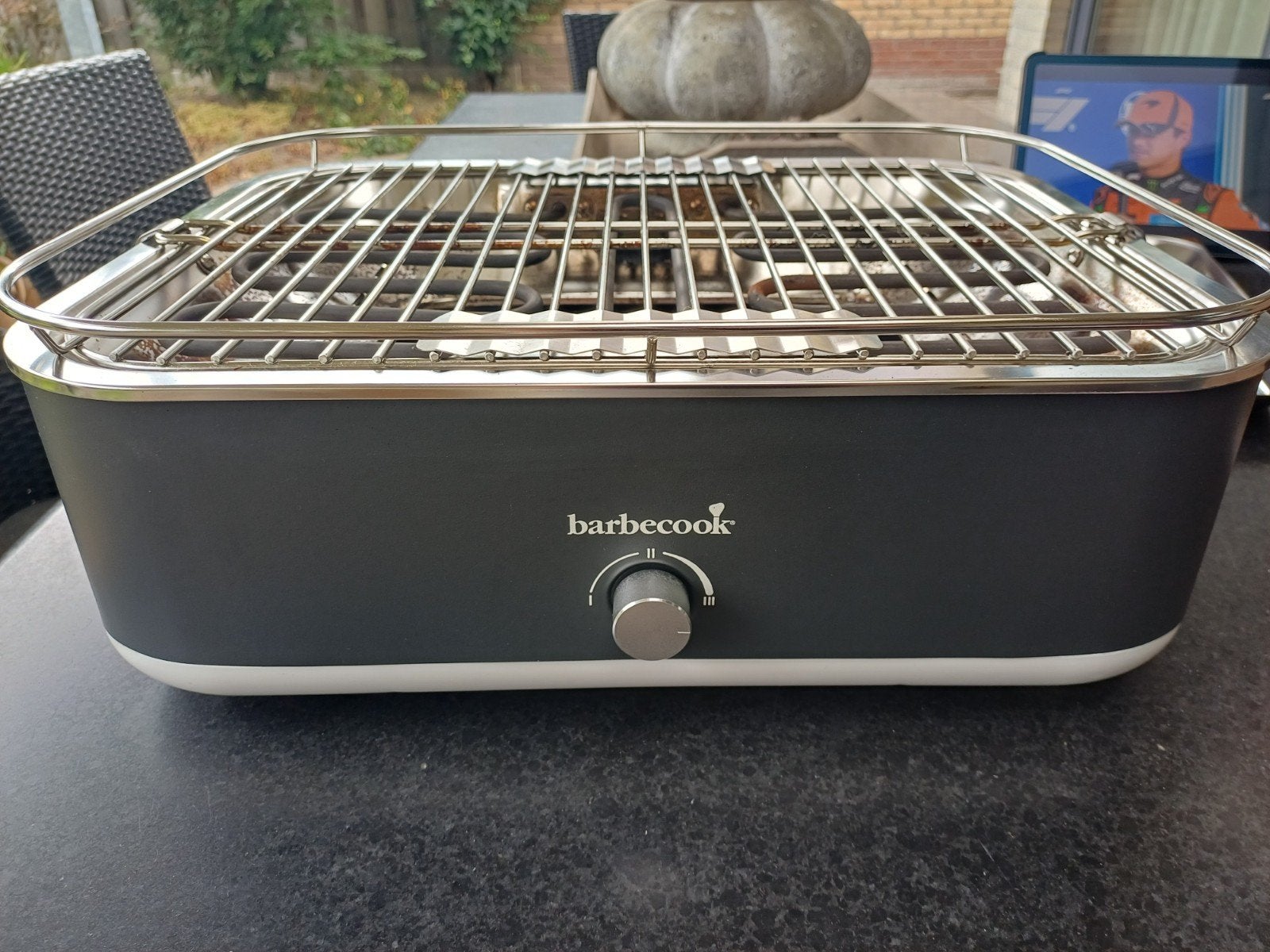 Barbecook elektrische barbecue met draagtas en nwe grilplaat, Ophalen of Verzenden, Zo goed als nieuw, Barbecook