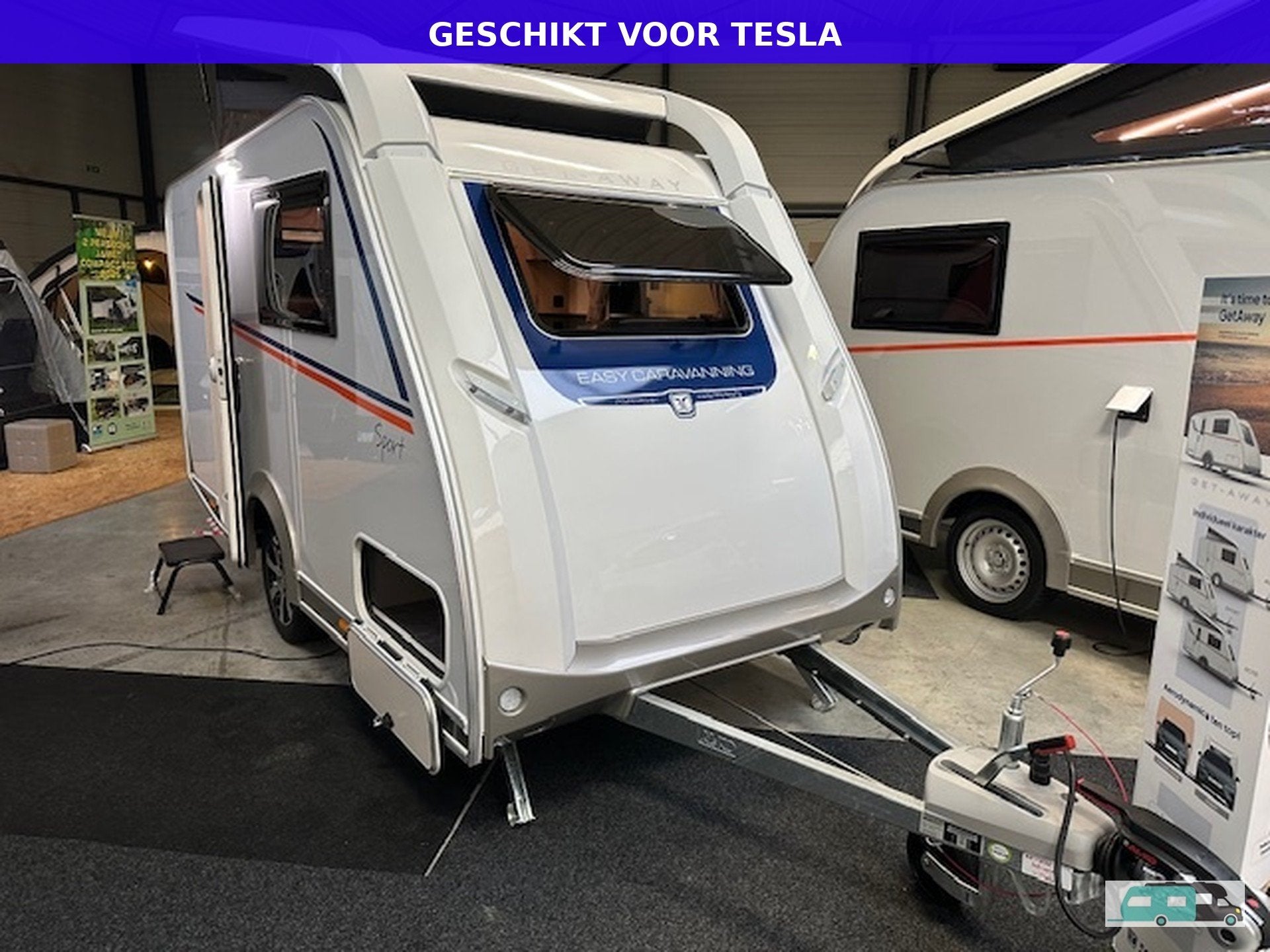 GetAway Sport Ideale compacte hefdakcaravan 2026 (bj 2026), Overige merken, Luifel, Tot en met 2, Bedrijf