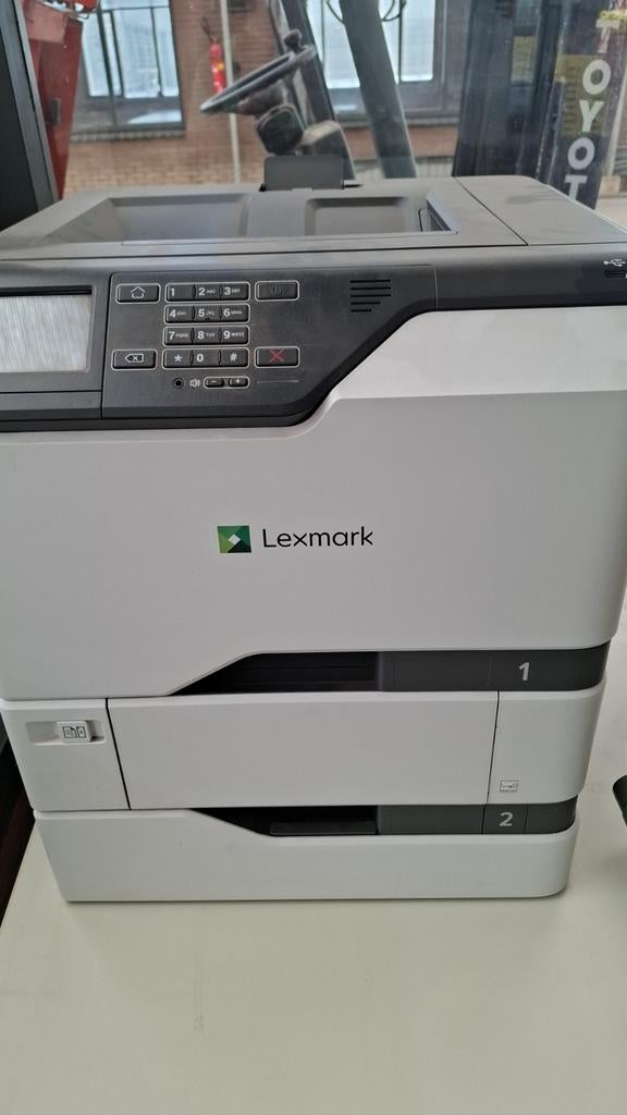 Lexmark M5255 Monochrome Laserprinter, Computers en Software, Printers, Gebruikt, All-in-one, Laserprinter, Zwart-en-wit printen